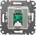 Gniazdo komputerowe RJ45 kat.5e UTP, beż SEDNA DESIGN