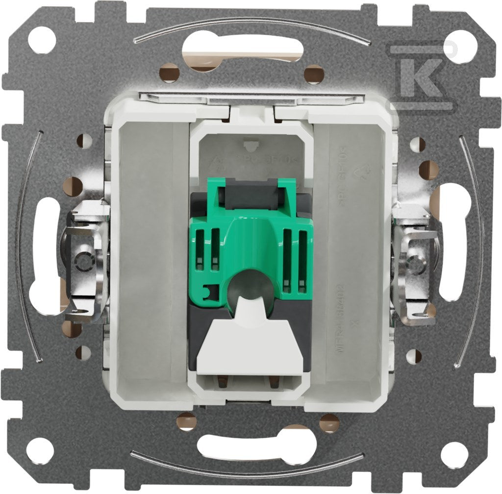Gniazdo komputerowe RJ45 kat.5e UTP, beż SEDNA DESIGN