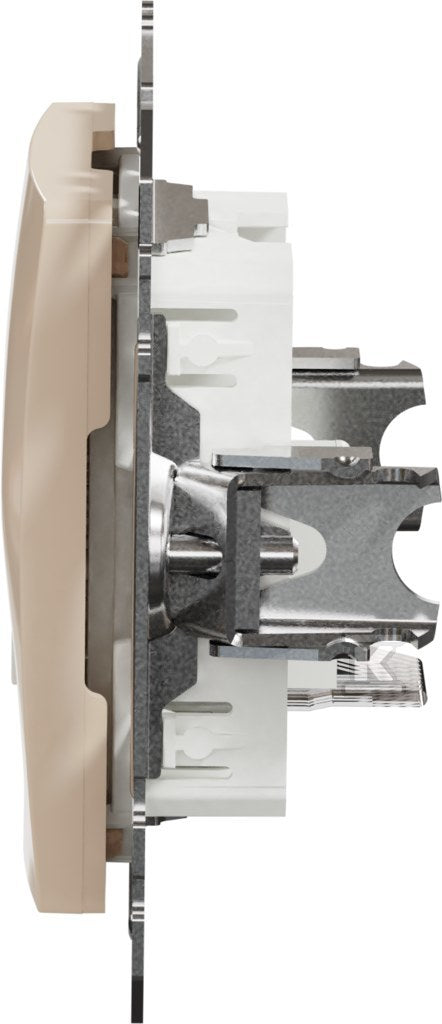 Gniazdo telefoniczne RJ11, beż SEDNA DESIGN