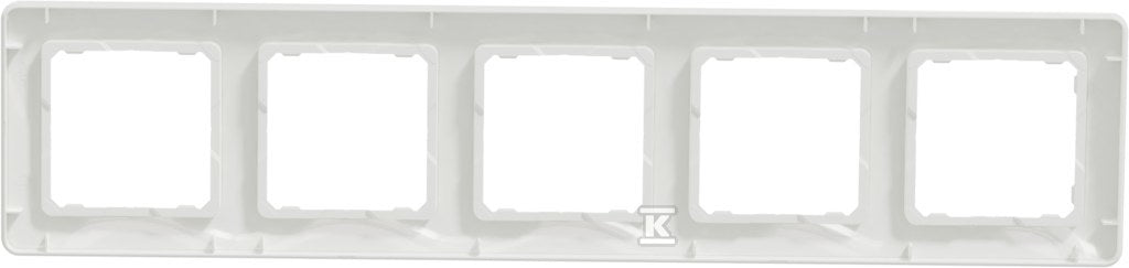 Ramka 5-krotna, biały SEDNA DESIGN