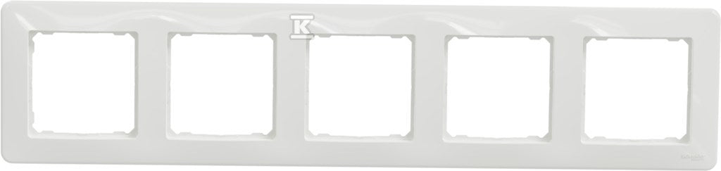 Ramka 5-krotna, biały SEDNA DESIGN