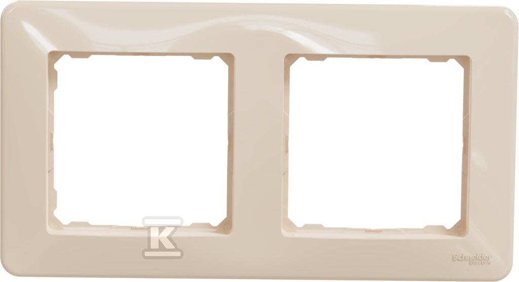 Ramka 2-krotna, beżowa SEDNA DESIGN