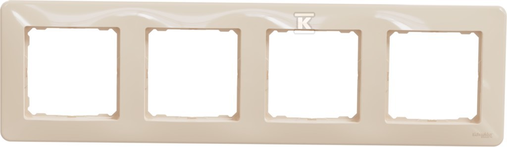 Ramka 4-krotna, beżowa SEDNA DESIGN