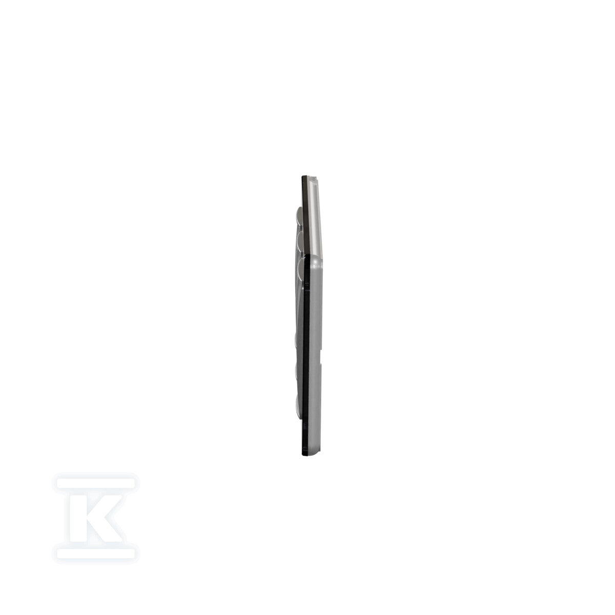 Ramka 3-krotna, imitacja szkło czarne SEDNA ELEMENTS