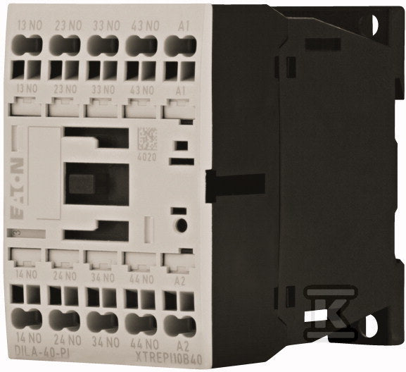 Stycznik pomocniczy DILA,4NO/0NC,sterowanie 24VDC DILA-40(24VDC)-PI
