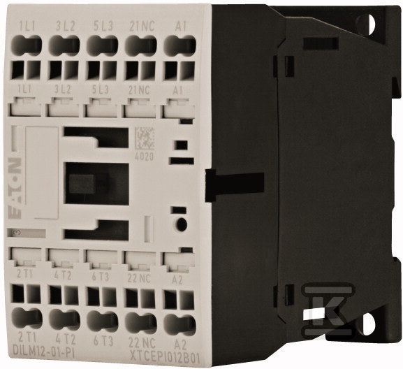Stycznik mocy DILM,5,5kW/400V,sterowanie 230VAC, 1NC DILM12-01(230V50HZ,240V60HZ)-PI