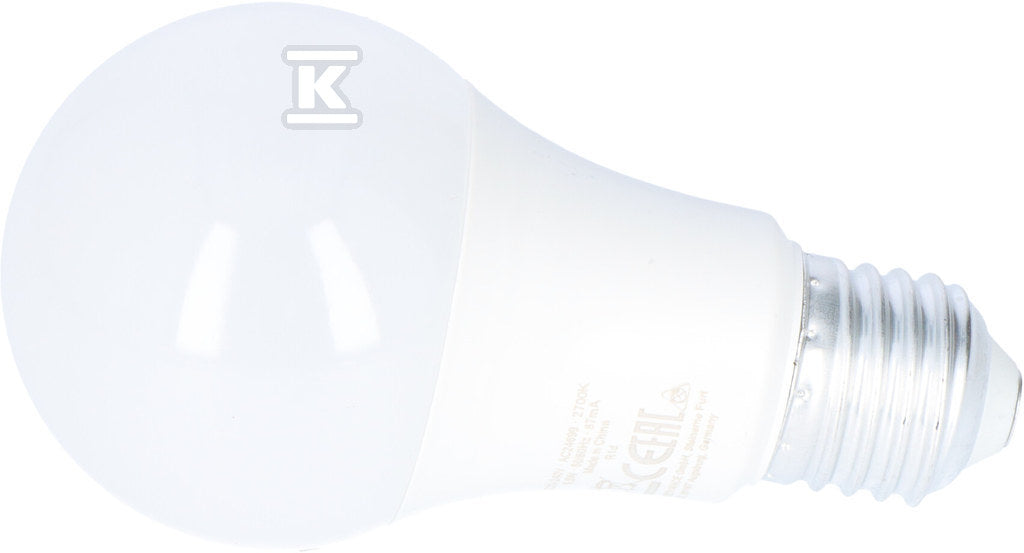 Żarówka LED VALUE E27 8,5W=60W 2700K 806lm 827 A60 230V matowa