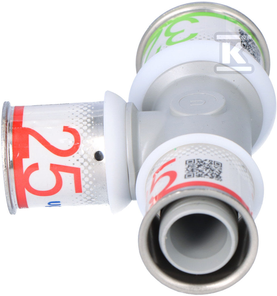 Uponor S-Press PLUS trójnik redukcyjny PPSU 32-25-25