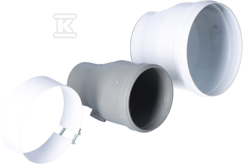 Adapter Ariston, Vaillant, Beretta, Saunier Duval, Chaffoteaux, prosty DN60/100mm x 80/125mm ONNLINE