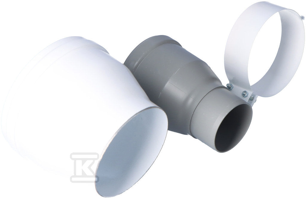 Adapter Ariston, Vaillant, Beretta, Saunier Duval, Chaffoteaux, prosty DN60/100mm x 80/125mm ONNLINE