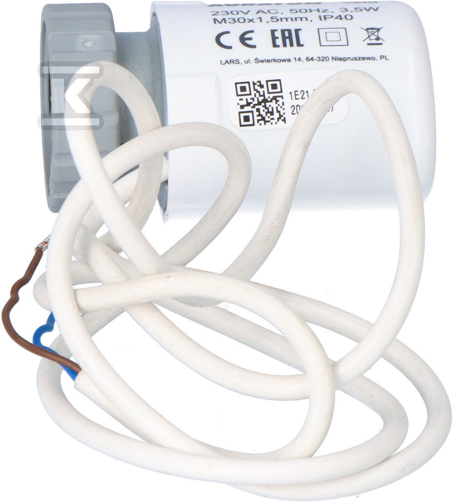 AURATON Vela - siłownik termoelektryczny, (następca modelu TE230-30 PRO)