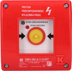 Przeciwpożarowy (PPOŻ) wyłącznik prądu PWP1-W01-A-11-2LED7\.