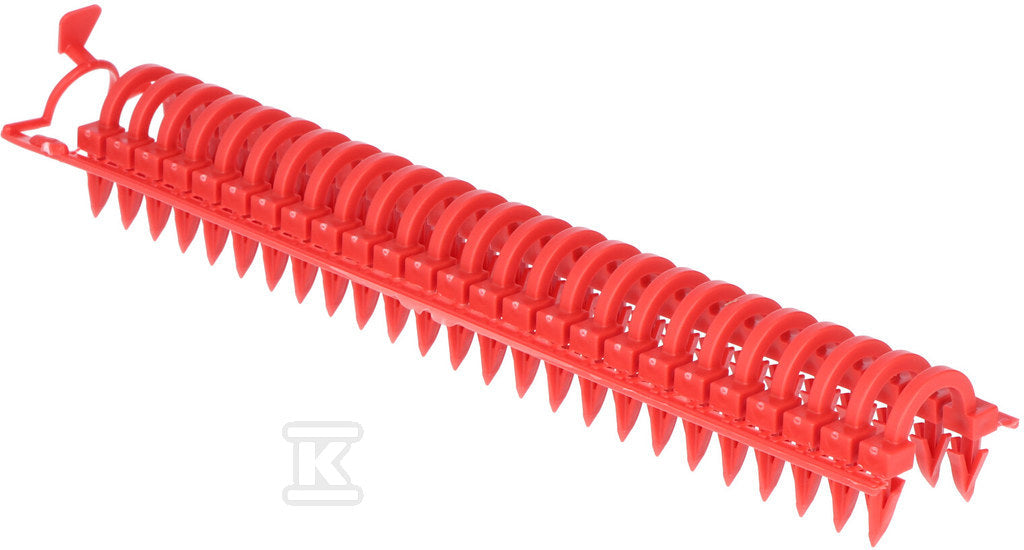 Klips 3D na rurę 14-17mm ładunek czerwony