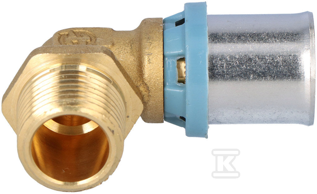 Kolano podłączeniowe PURMO CLEVERFIT z gwintem zewnetrznym 20x1/2" GZ