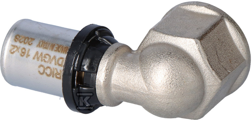 Kolano podłączeniowe PURMO CLEVERFIT z gwintem wewnetrznym 16x1/2" GW