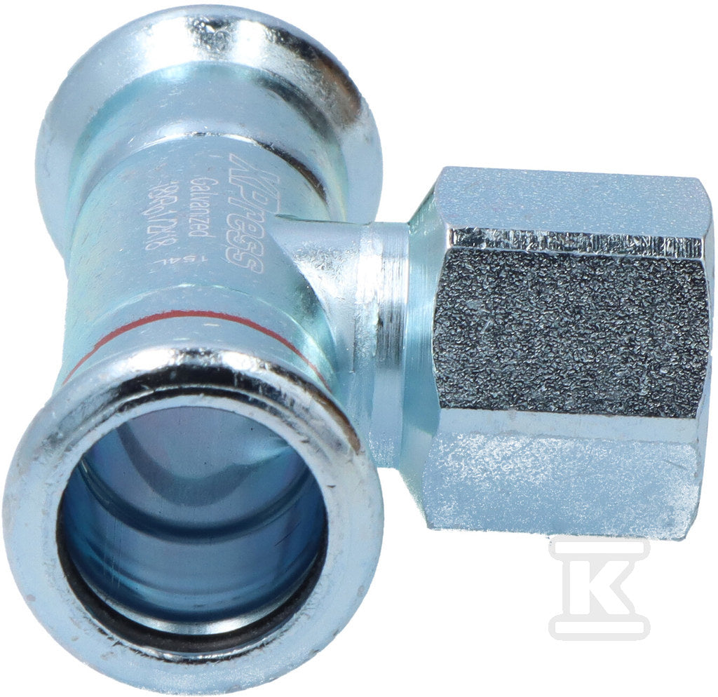 Trójnik GW Steel - 18 Rp1/2"