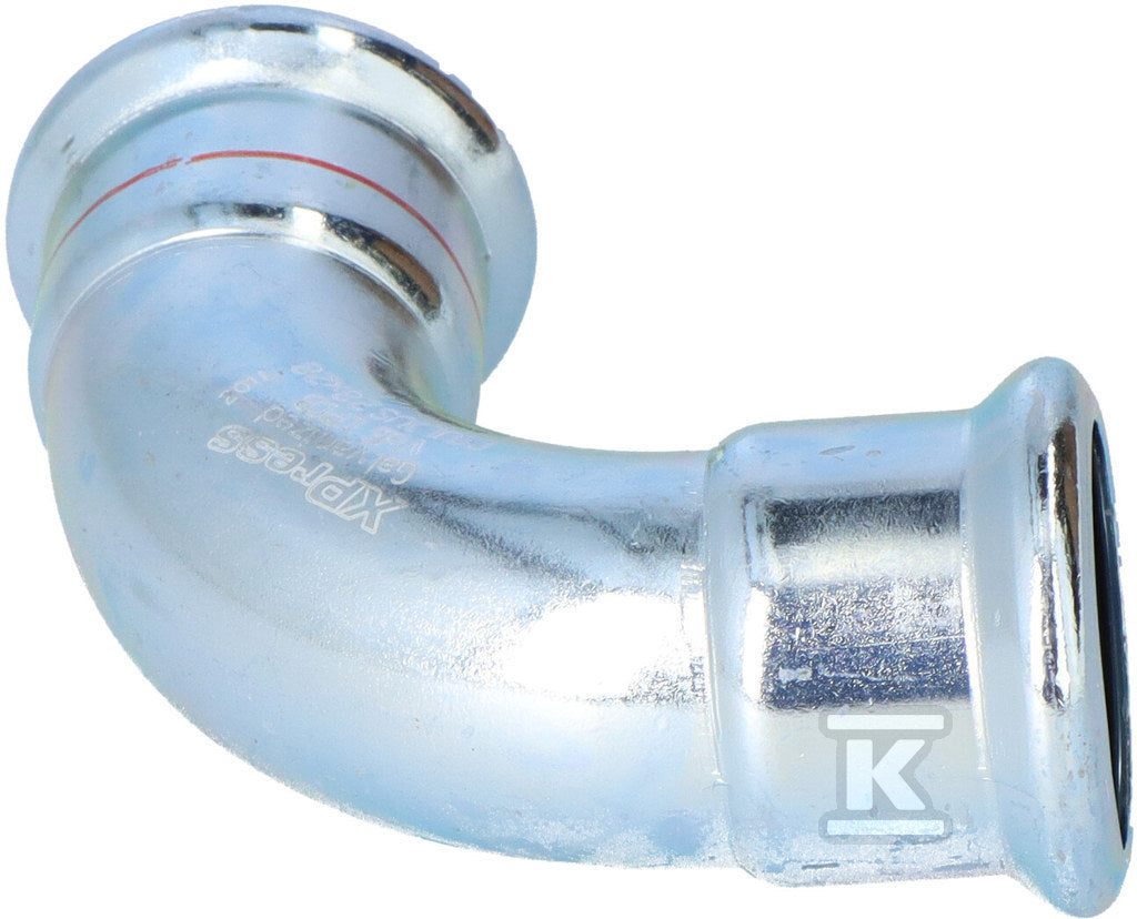 Kolano 90° Steel Sprinkler - 28