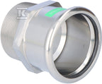 Złączka GZ Inox - 76.1 R2 1/2"