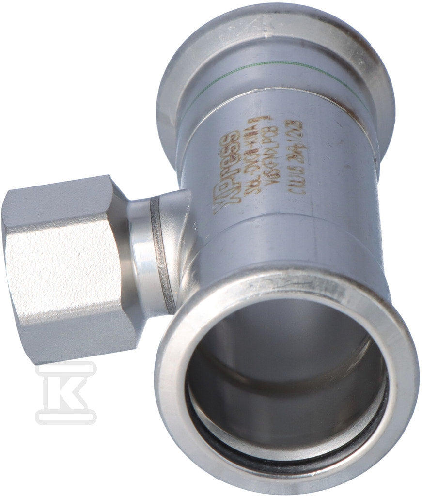 Trójnik GW Inox - 28 Rp1/2"