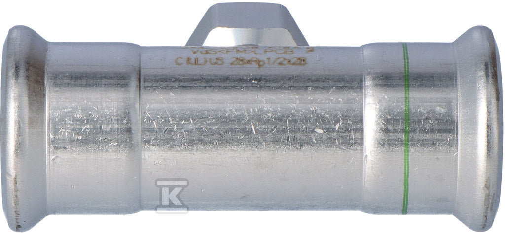 Trójnik GW Inox - 28 Rp1/2"