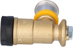 Kolano ścienne mosiężne GW ultraPRESS - 20 Rp1/2" L = 52.5 mm