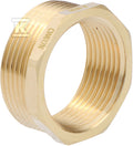 Redukcja mosiężna 6/4"x5/4" żółta