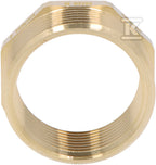 Redukcja mosiężna 6/4"x5/4" żółta
