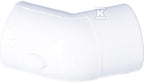 Kolano 45˚ KW/KW PVC-U 1/2"