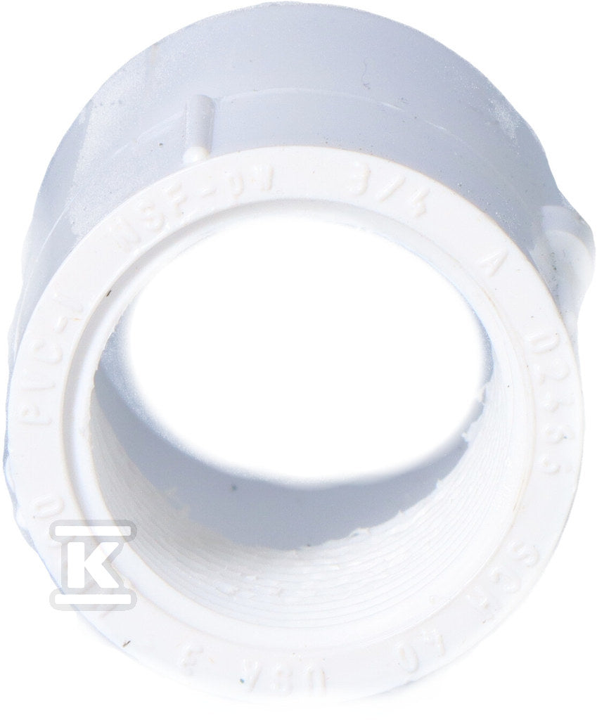 Złączka z gwintem nakrętna KW/GW PVC-U 3/4"