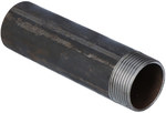 Sztucer stalowy czarny gwint jednostronny 3" L=150