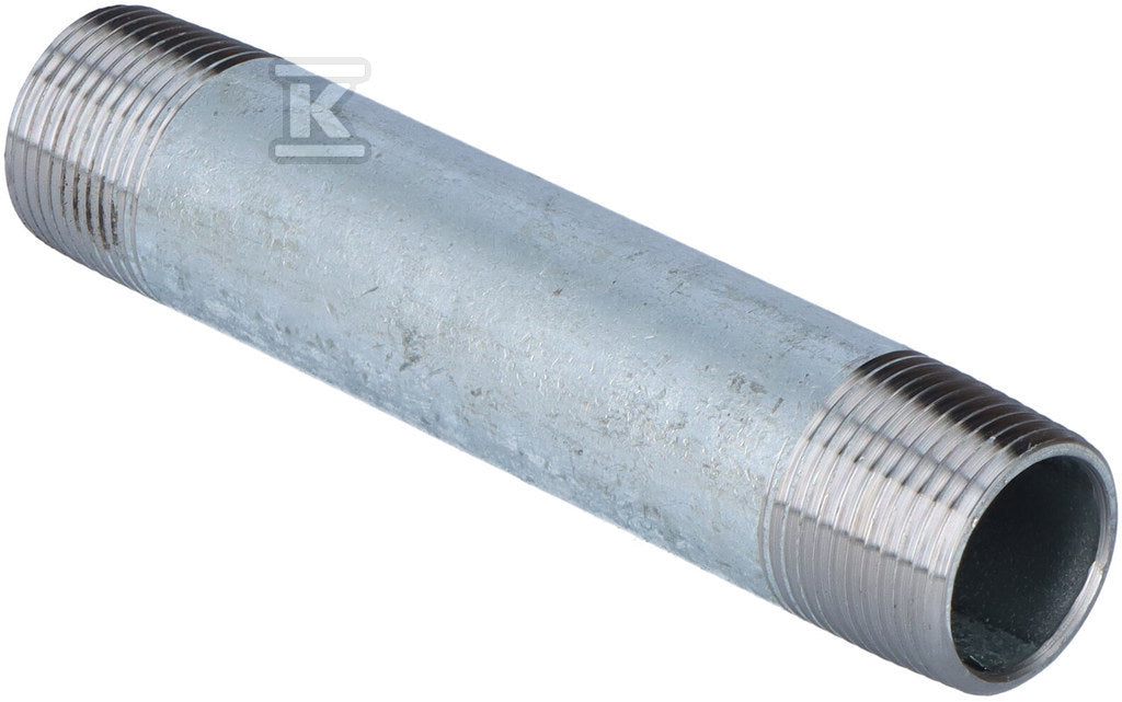 Sztucer stalowy ocynk gwint dwustronny 3/4" L=120
