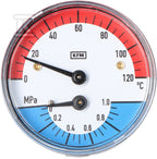 Termomanometr WP63T R1/2 1 MPa/120 ST.C