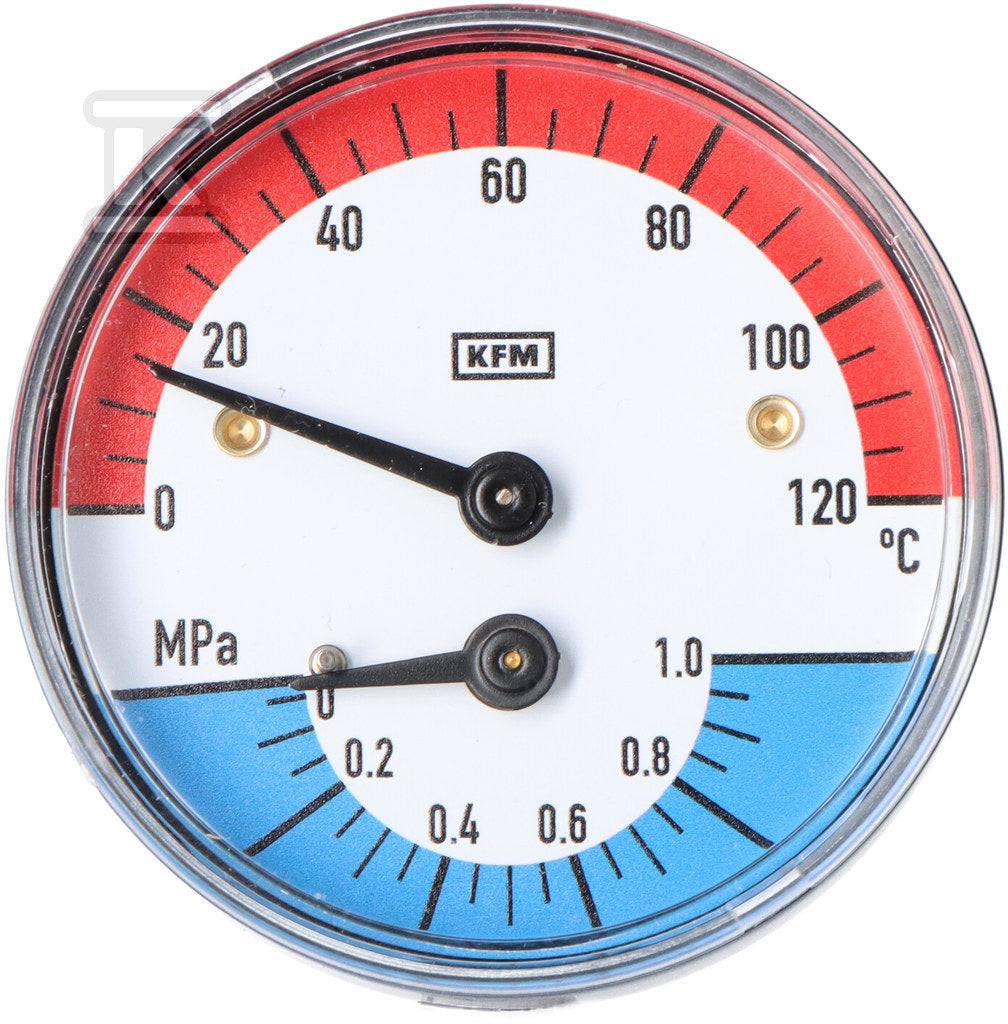 Termomanometr WP63T R1/2 1 MPa/120 ST.C