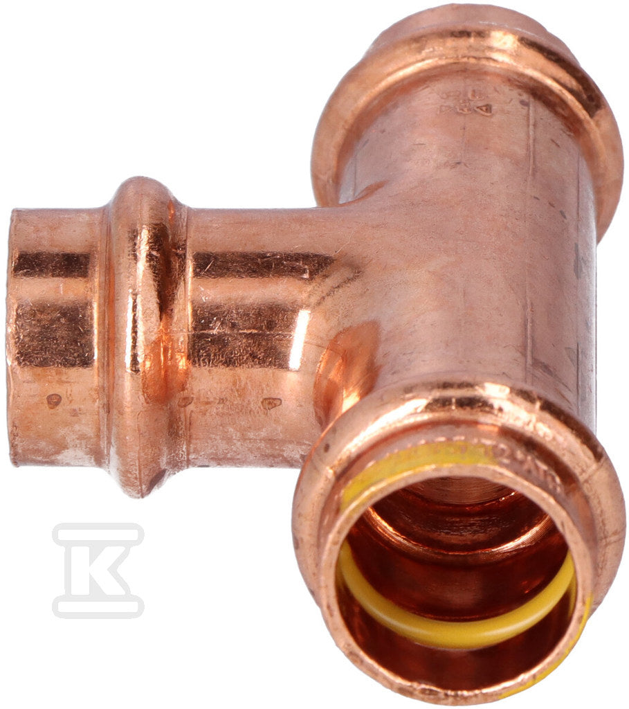 Trójnik równoprzelotowy 18 CU B Press Gas