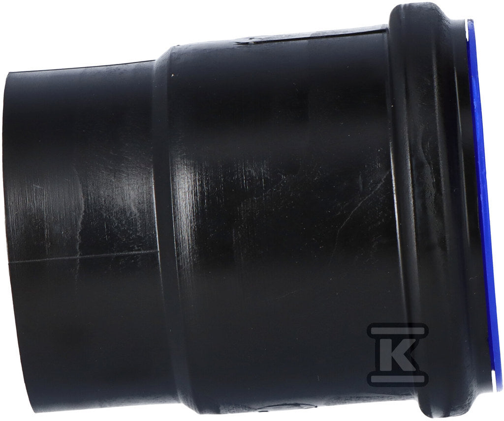 Kielich PEHD 75mm S12.5 z korkiem, kolor czarny, QS (Quick Stream)
