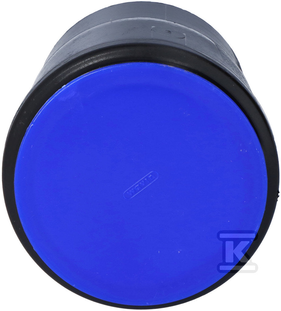Kielich PEHD 75mm S12.5 z korkiem, kolor czarny, QS (Quick Stream)