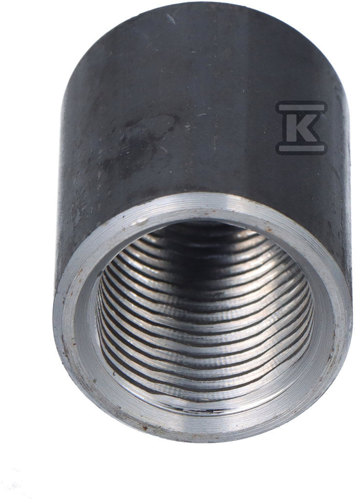 Mufa spawalnicza/gwintowana czarna 1/2" (dn15)