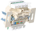 Gniazdo komputerowego UAE podwójego (RJ11, RJ12, RJ45), kat. 5e, One.Platforme
