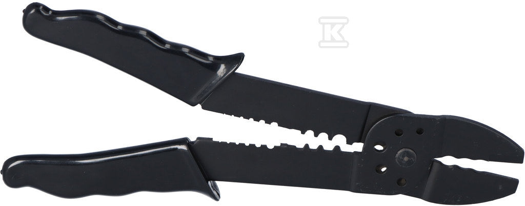 Praska 0,75-6mm do izolowanych i nieizolowanych końcówek. obcinak śrub z gwintem od M2,5-M5, zdejmowanie izolacji 0,75-6mm