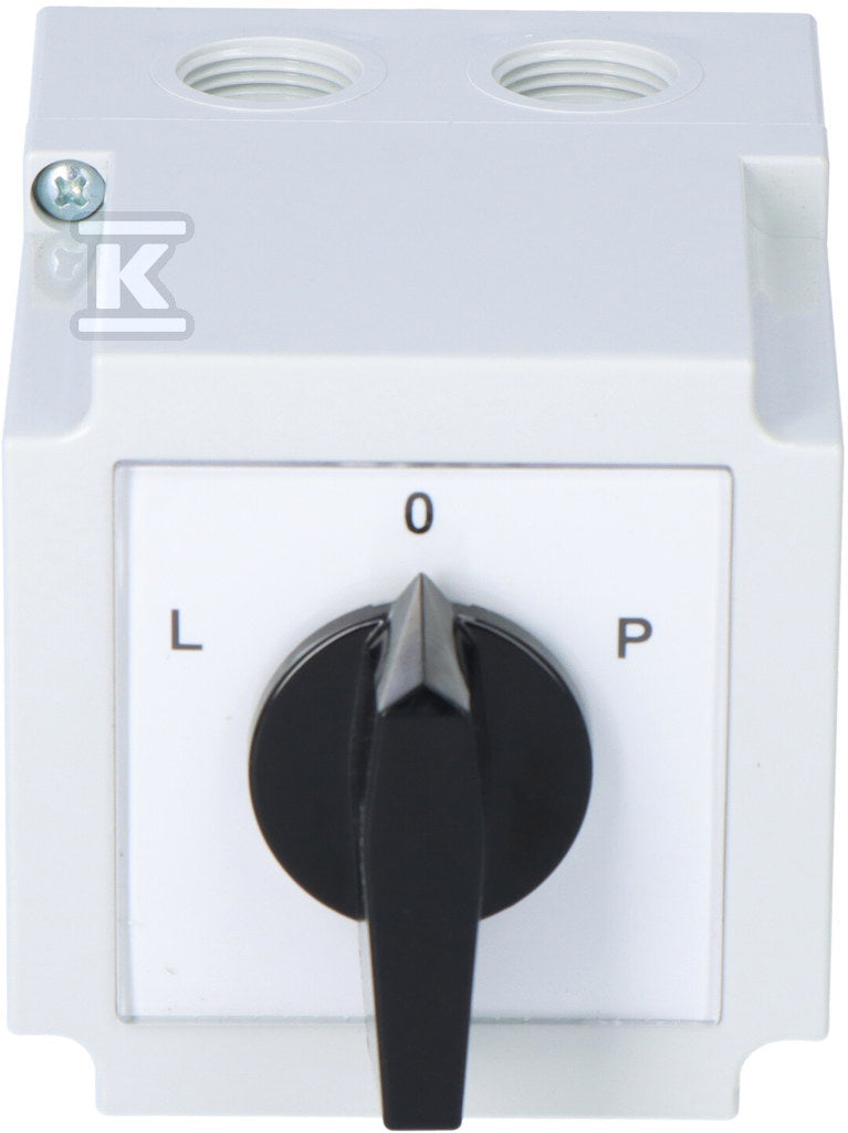 Łącznik krzywkowy 4G16-11-PK kierunek obrotów Un: 690 V~ In: 16 A Przełącznik zmiany