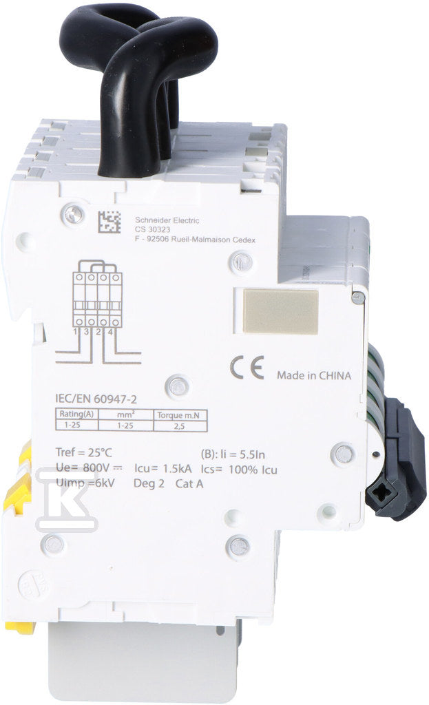 Wyłącznik nadprądowy C60PV-DC-13 13A 2-biegunowy
