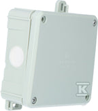 Puszka 2K IP55 / IP65 98x98x46,, 4xPG 13,5, Szara