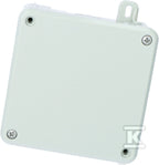 Puszka 2K IP55 / IP65 98x98x46,, 4xPG 13,5, Szara