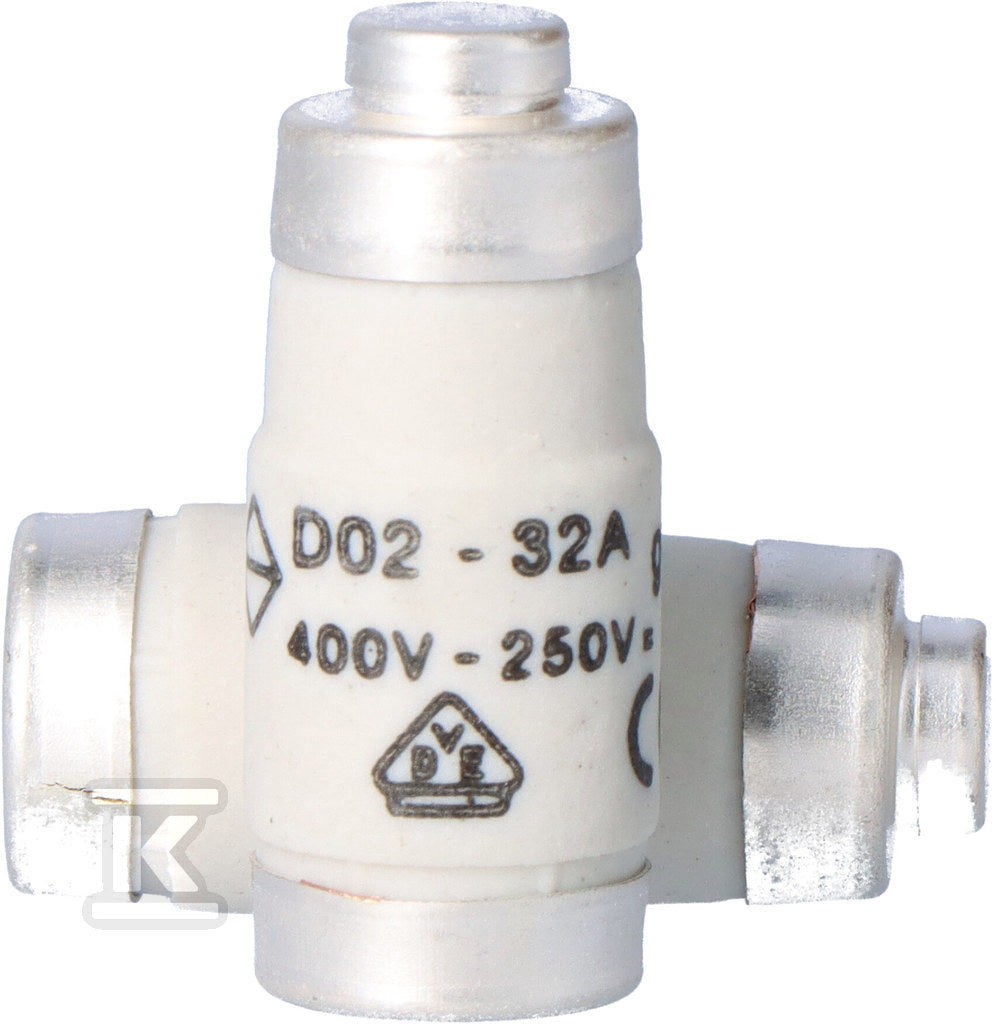 Wkładka topikowa D02 gG 32A 400VAC