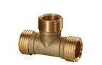 V-PEX Trójnik 1/2'' mosiądz