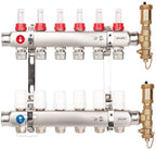 Zespół rozdzielaczy BASE INOX K5 PLUS-4 G1"-G3/4" n=4