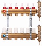 Zespół rozdzielaczy PROFF K4-10 G1"-G3/4" n=10