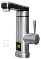 Bateria Ares przepływowa elektryczna do podgrzewania c.w.u. 3kW, INOX