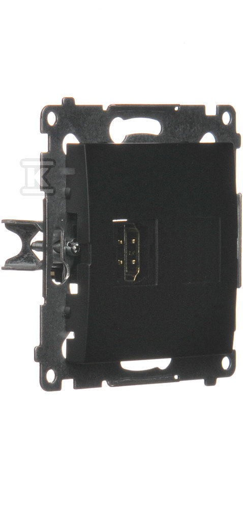 Gniazdo HDMI (moduł), czarny mat Simon54