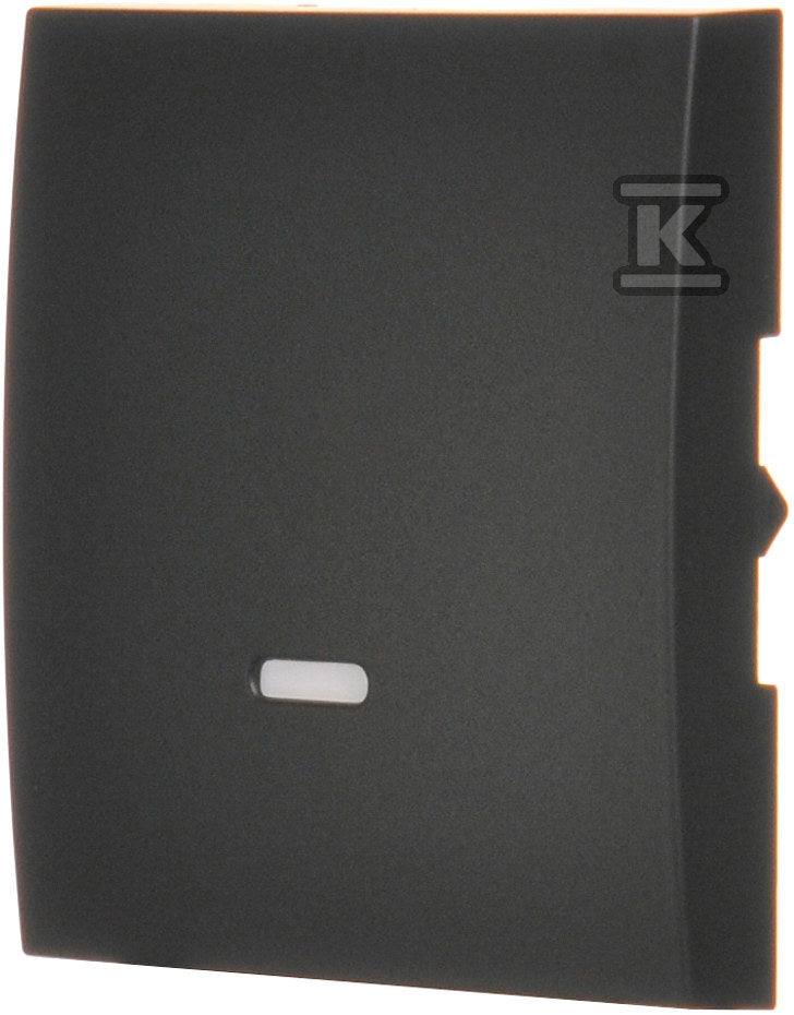 Klawisz z oczkiem do mechanizmów: SW1M, SW6M, SW7M, SP1M, czarny mat Simon54